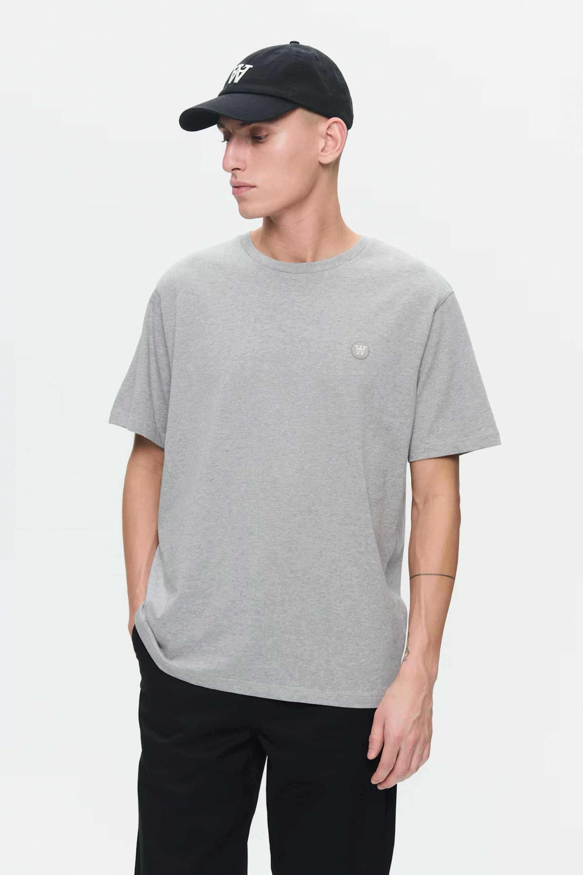 Pukas-Surf-Shop-Wood-Wood-ace-Tee-Gray