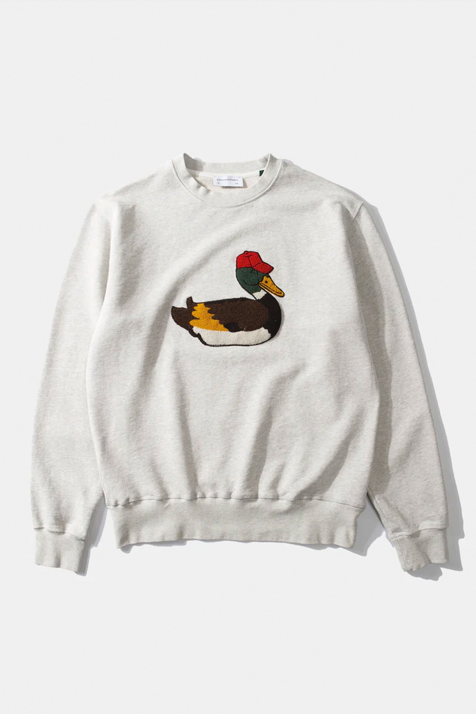 Pukas-Surf-Shop-edmmond-hoodie-duck-hunt-plain-grey-melange-man