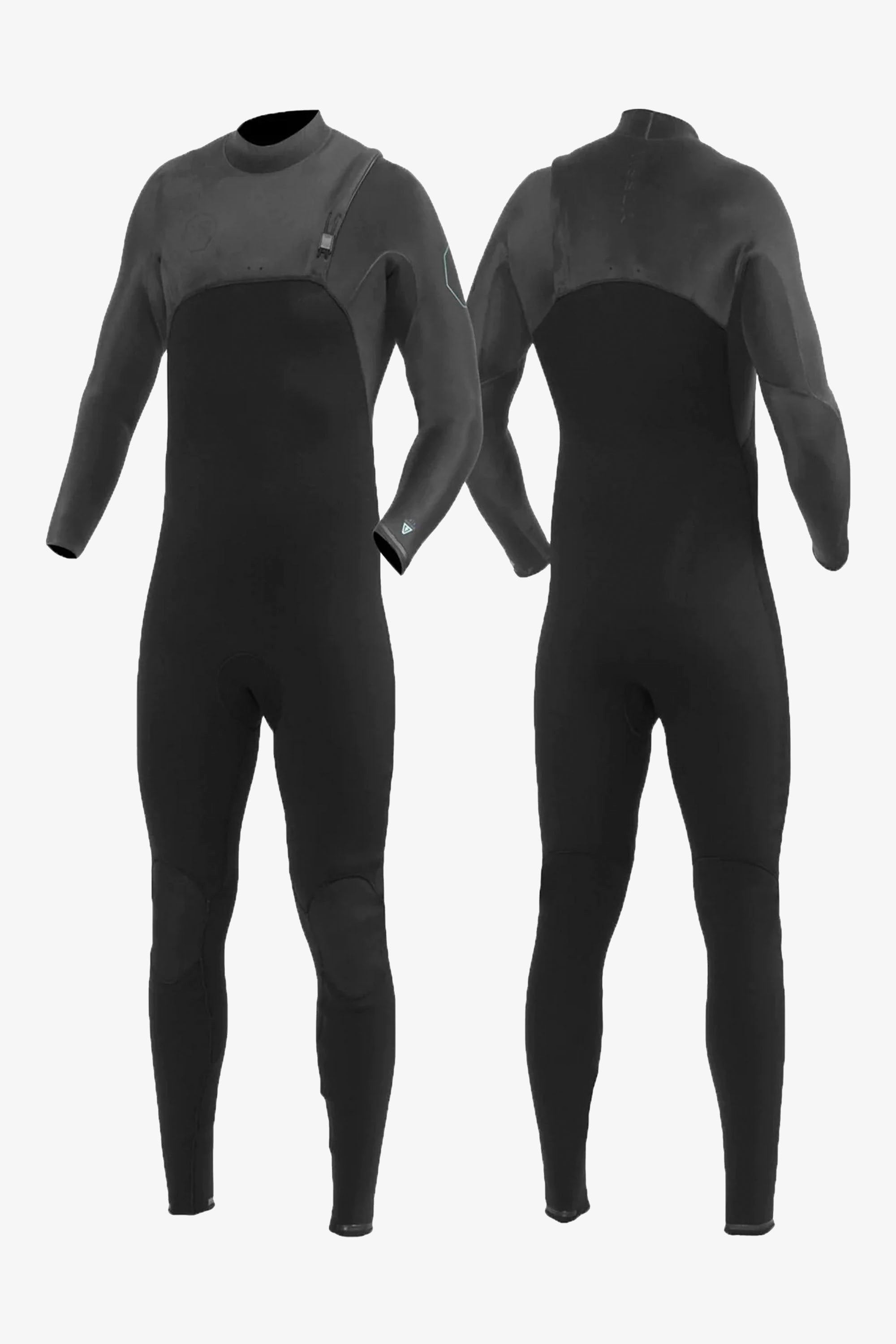 VISSLA HIGH SEAS II 4/3 BLACK FULLSUIT Happylifeshops
