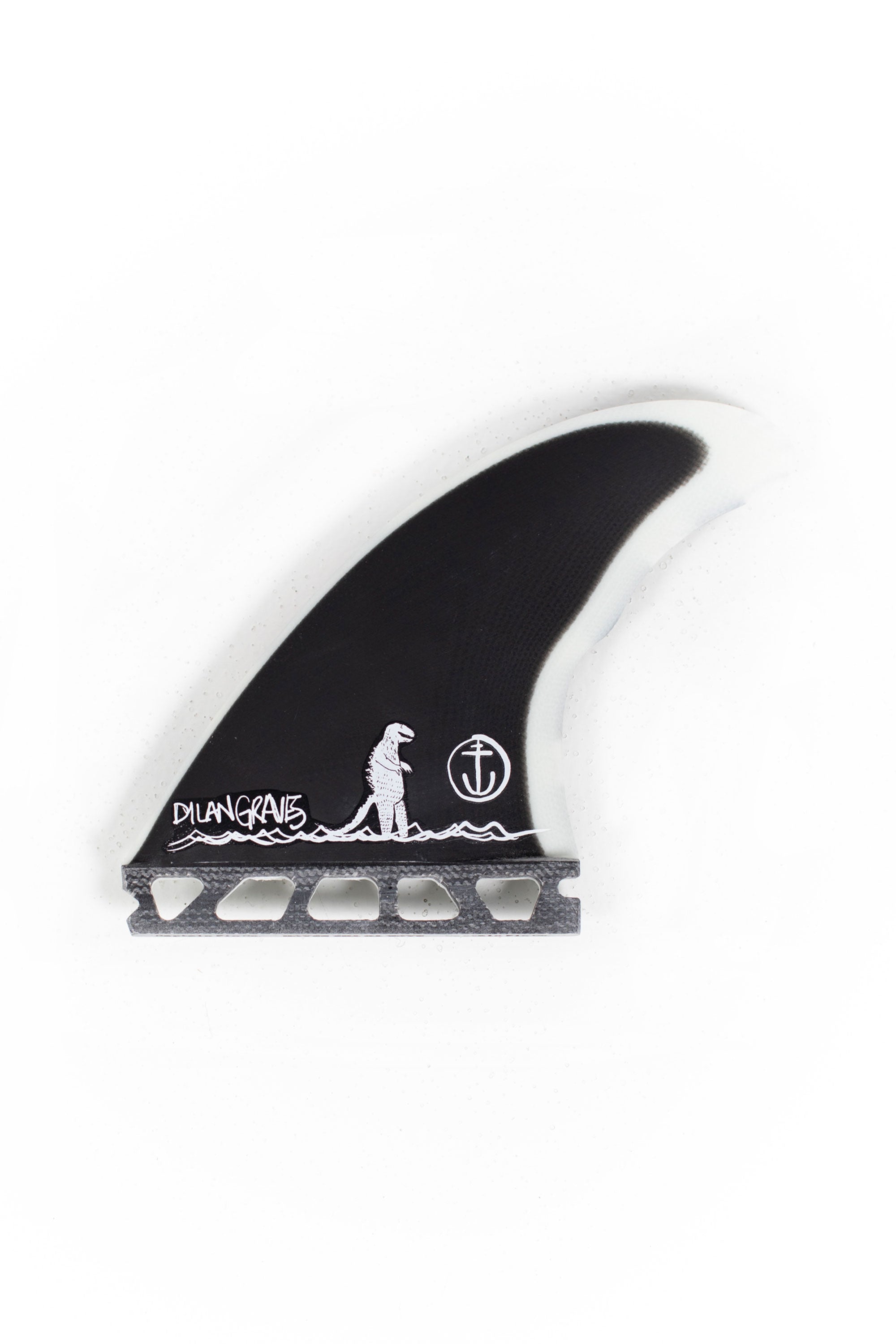 Happylifeshops - Captain Fin - Dylan Gravezilla - Black - 4.5 - 3fins