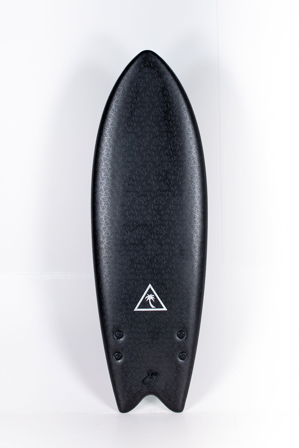 Happylifeshops - Catch Surf - RETRO FISH TWIN FIN Black Turquoise - 5’6” x 21.65” x 2.95” x 45l.