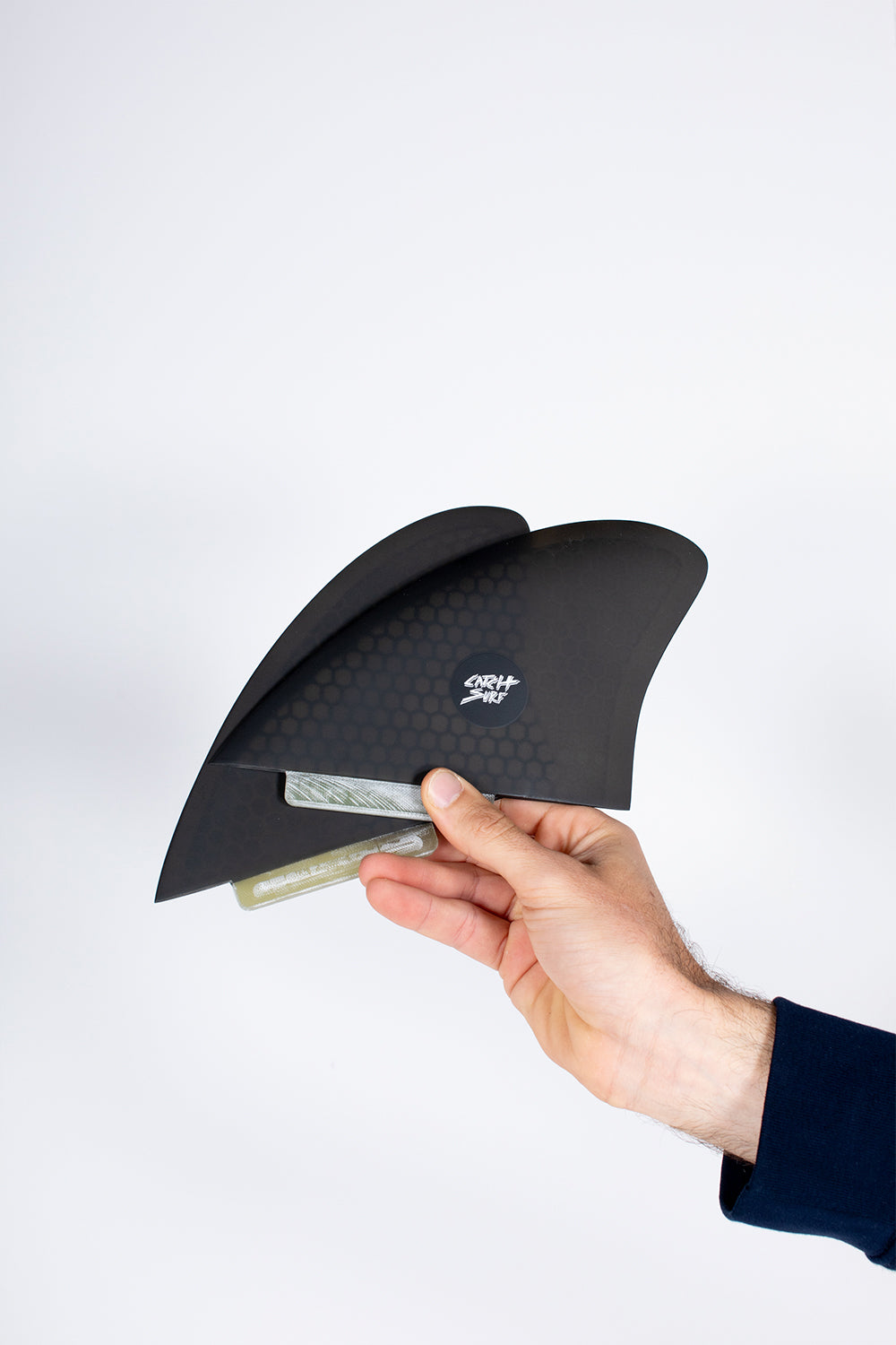 Happylifeshops - Catch Surf - RETRO FISH TWIN FIN Black Turquoise - 5’6” x 21.65” x 2.95” x 45l.