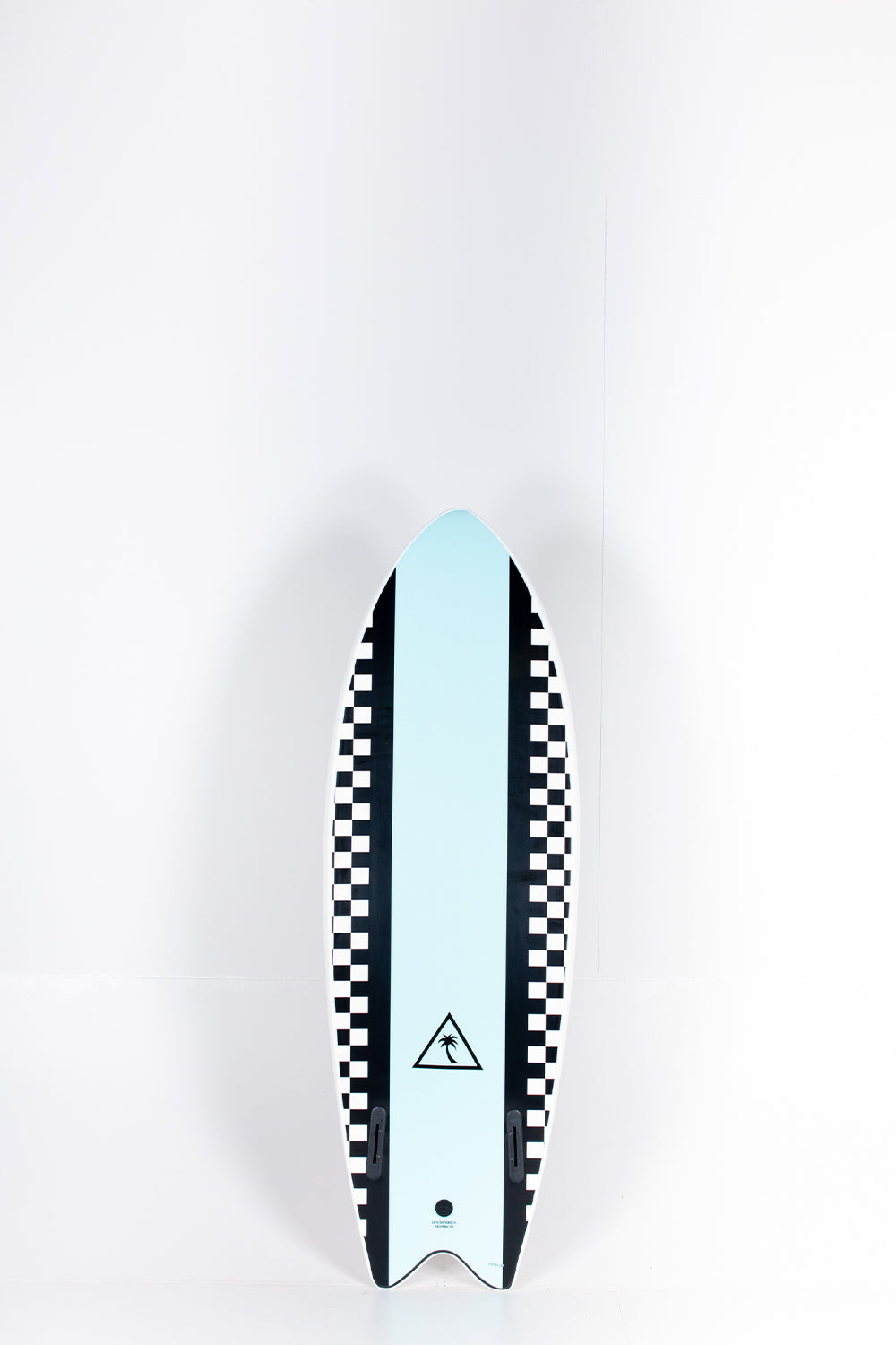 Happylifeshops - Catch Surf - RETRO FISH TWIN FIN White Light Blue - 5’6” x 21.65” x 2.95” x 45l.