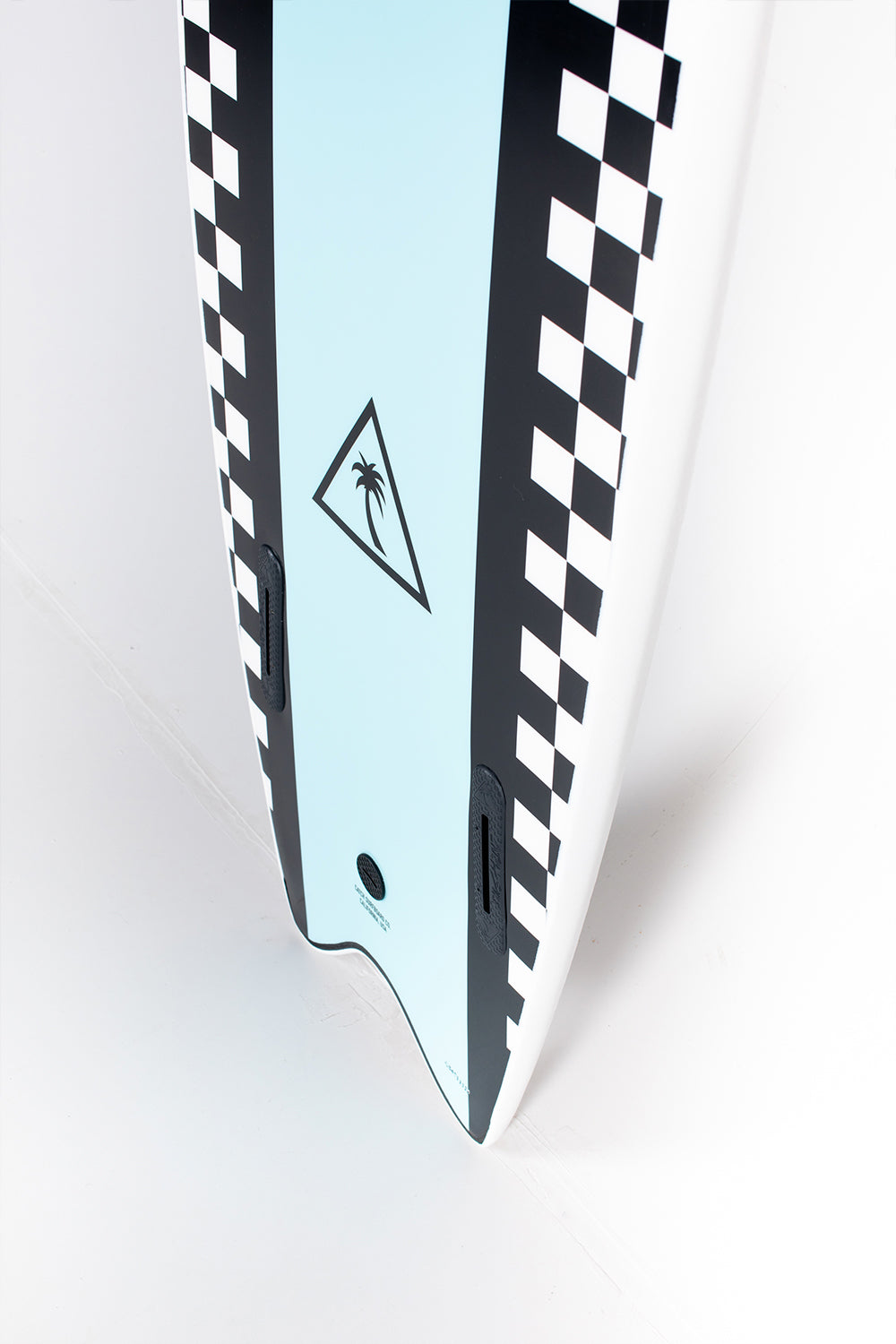Happylifeshops - Catch Surf - RETRO FISH TWIN FIN White Light Blue - 5’6” x 21.65” x 2.95” x 45l.