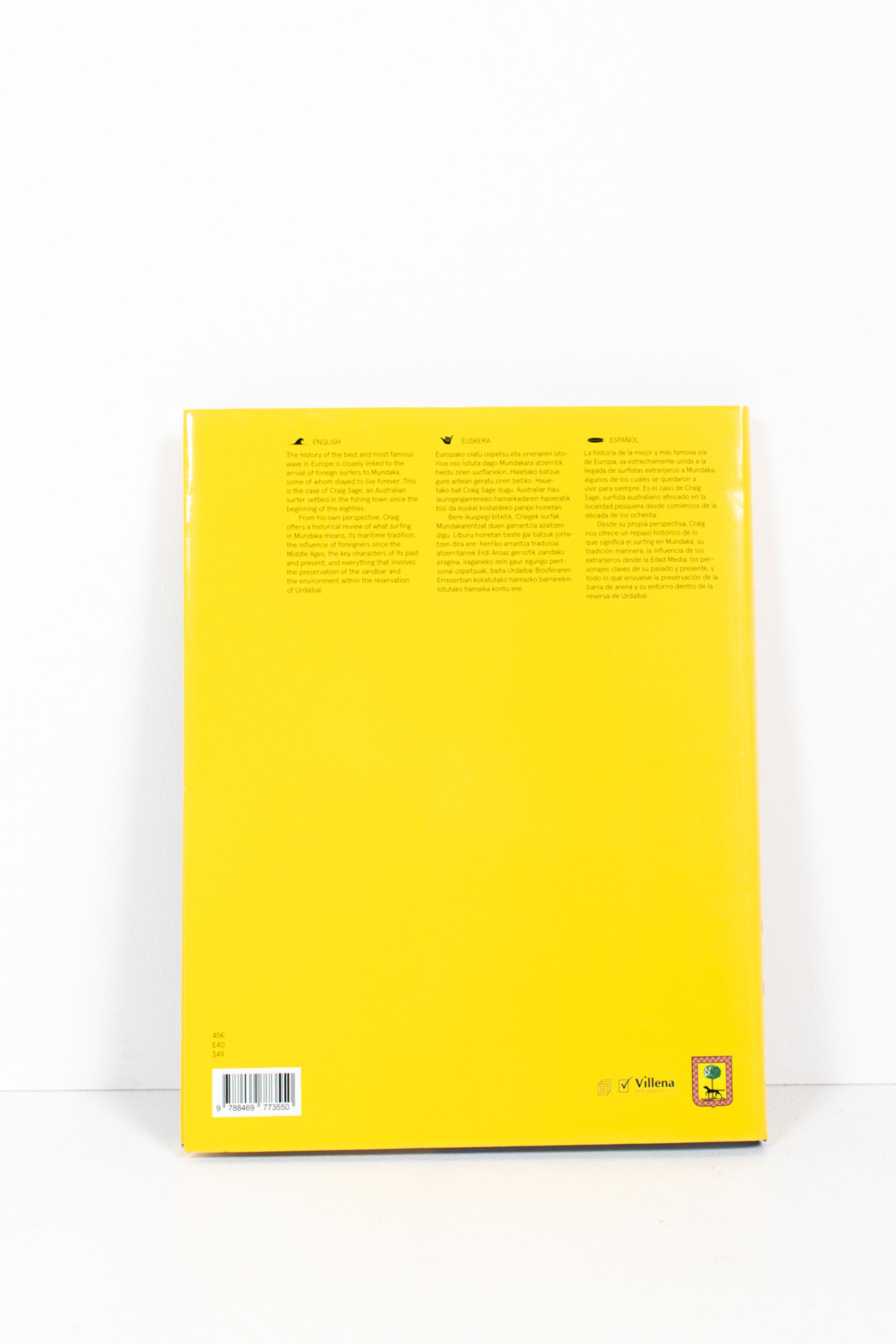 Happylifeshops book Mundaka Surf to live